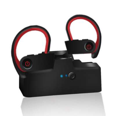 Ear-hook style Sport HD Calls Lossless sound quality tws 5.0 mini True wireless earphone with charging box