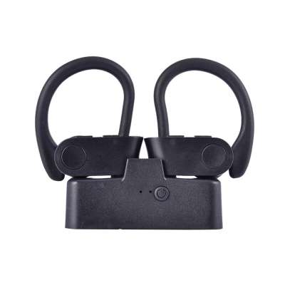 Newest Sport 5.0 HD Calls Hands free Lossless sound quality fast pair Ear hook style TWS True wireless headset with charging box